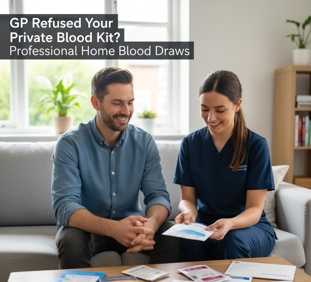 private blood test kit support